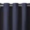 Threadmade Home Connor Solid Indoor/Outdoor Window Curtain, Blue - 52"W x 84"L